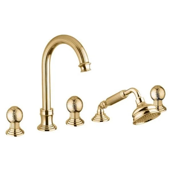 Смеситель на борт ванны Cezares Olimp (BVD-03/24-M) золото 24 карат OLIMP-BVD-03/24-M Смеситель на борт ванны Cezares Olimp (BVD-03/24-M) золото 24 карат OLIMP-BVD-03/24-M