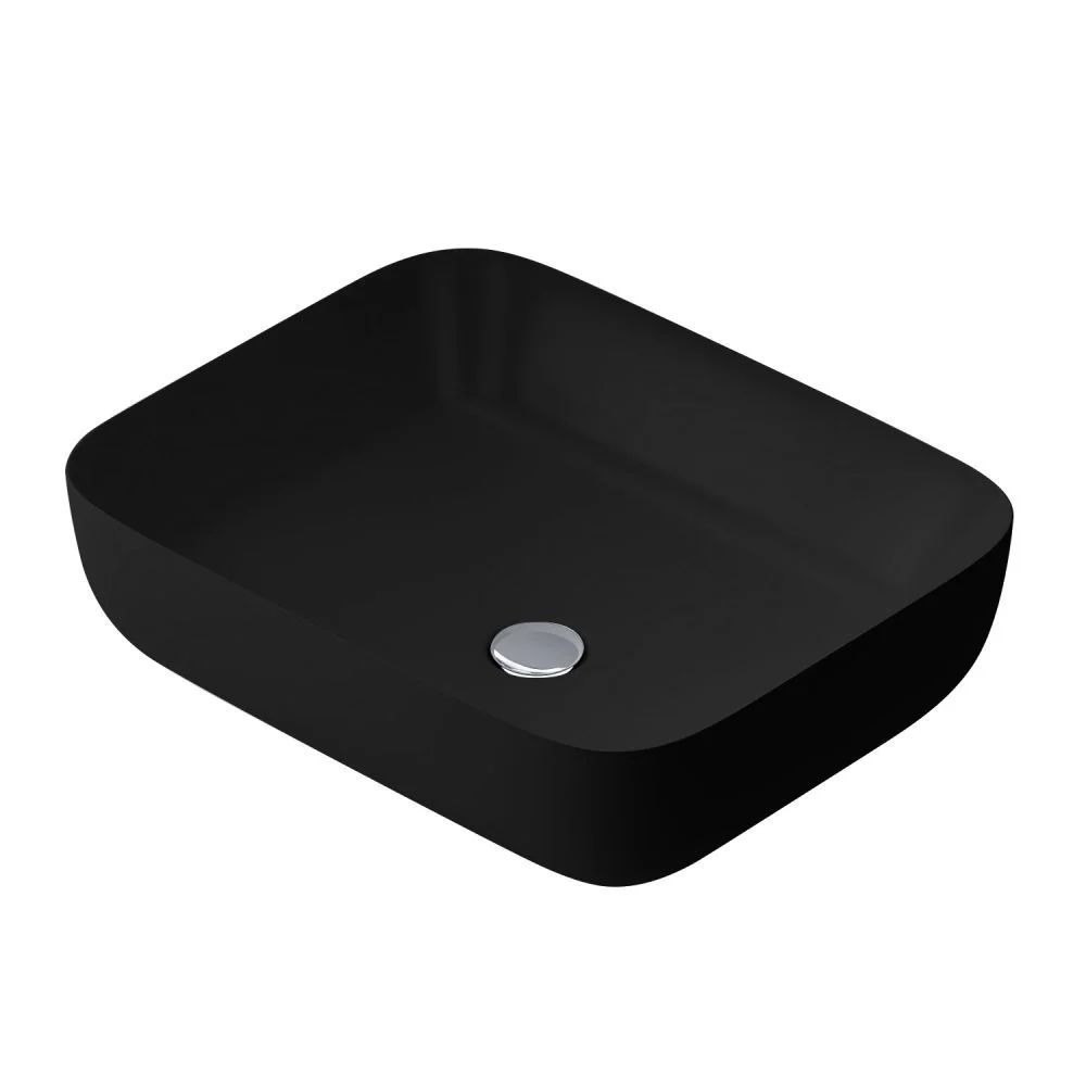 Раковина AM.PM Func M8FWCC10510BM накладная, 51 см, черный матовый Раковина AM.PM Func M8FWCC10510BM накладная, 51 см, черный матовый