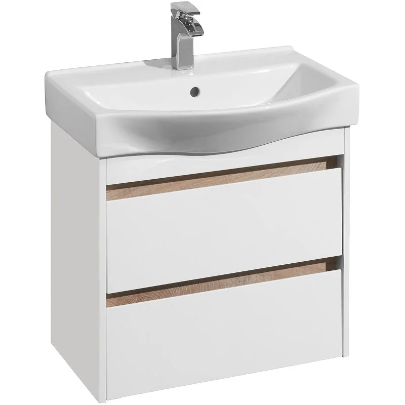 Тумба под раковину Aquaton Нортон 65 белая 1A248801NT010 Тумба под раковину Aquaton Нортон 65 белая 1A248801NT010