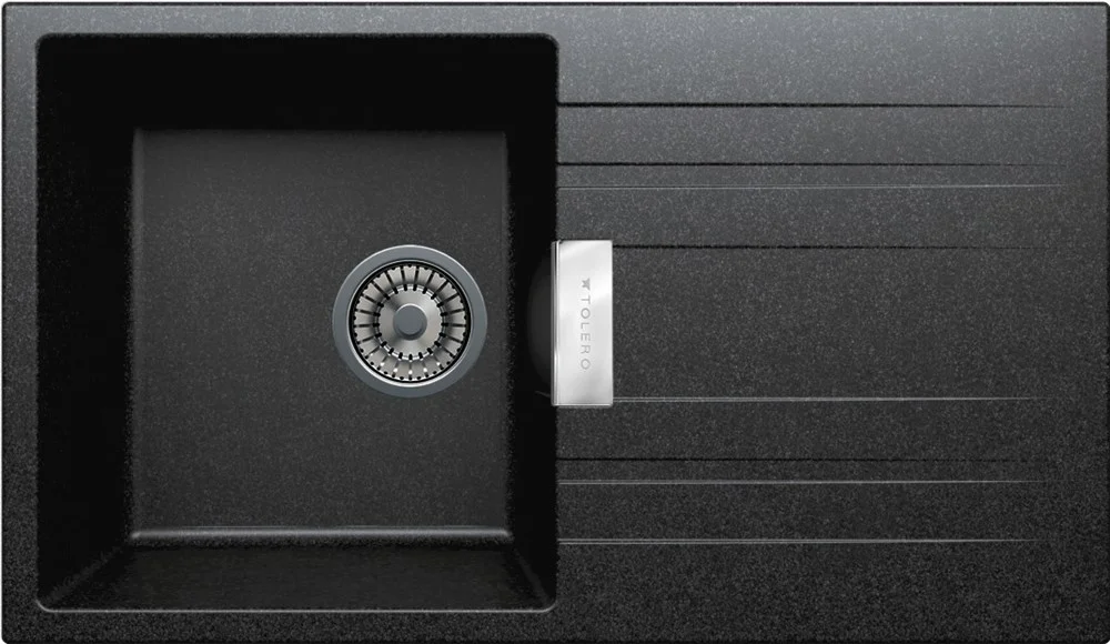 Кухонная мойка TOLERO Loft TL-750 (№911 (Черн)) 473745 Кухонная мойка TOLERO Loft TL-750 (№911 (Черн)) 473745