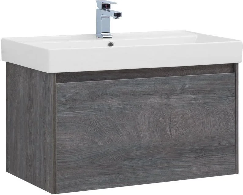 Тумба с раковиной Aquanet Nova Lite 90 дуб рошелье (1 ящик) 00245246 Тумба с раковиной Aquanet Nova Lite 90 дуб рошелье (1 ящик) 00245246