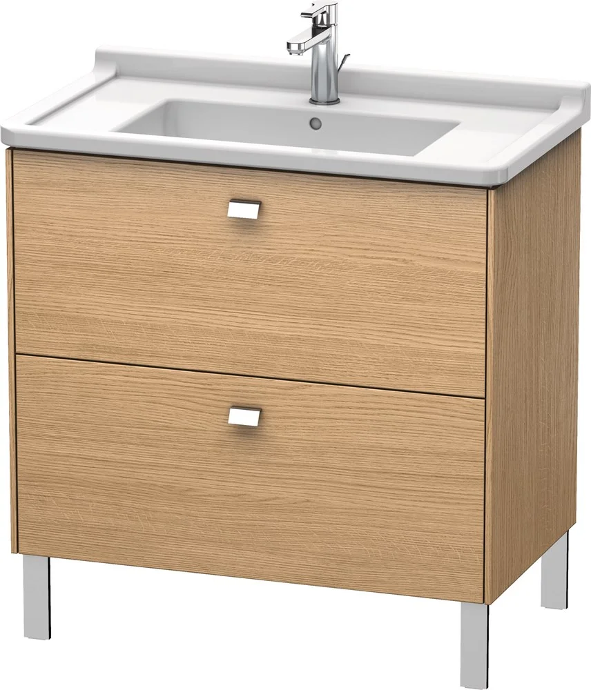 Тумба под раковину Duravit Brioso BR442201052 напольная 82 см Европейский дуб Тумба под раковину Duravit Brioso BR442201052 напольная 82 см Европейский дуб