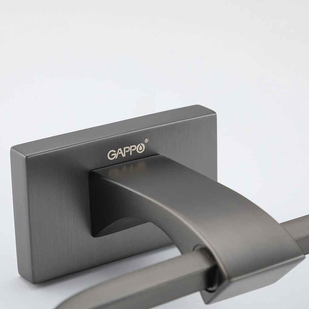 Полотенцедержатель GAPPO G0704-9 оружейная сталь — Изображение 5