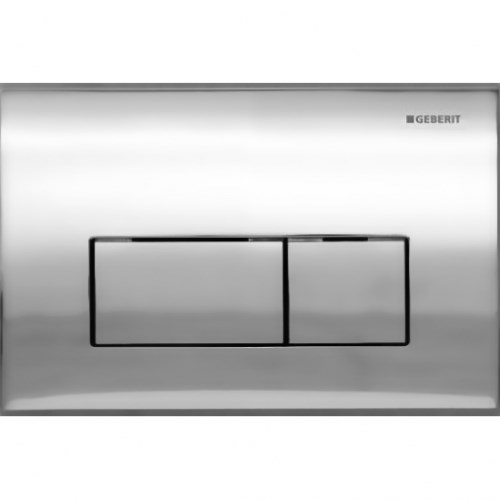 Клавиша смыва GEBERIT Kappa50 115.260.21.1 (глянцевый хром) Клавиша смыва GEBERIT Kappa50 115.260.21.1 (глянцевый хром)
