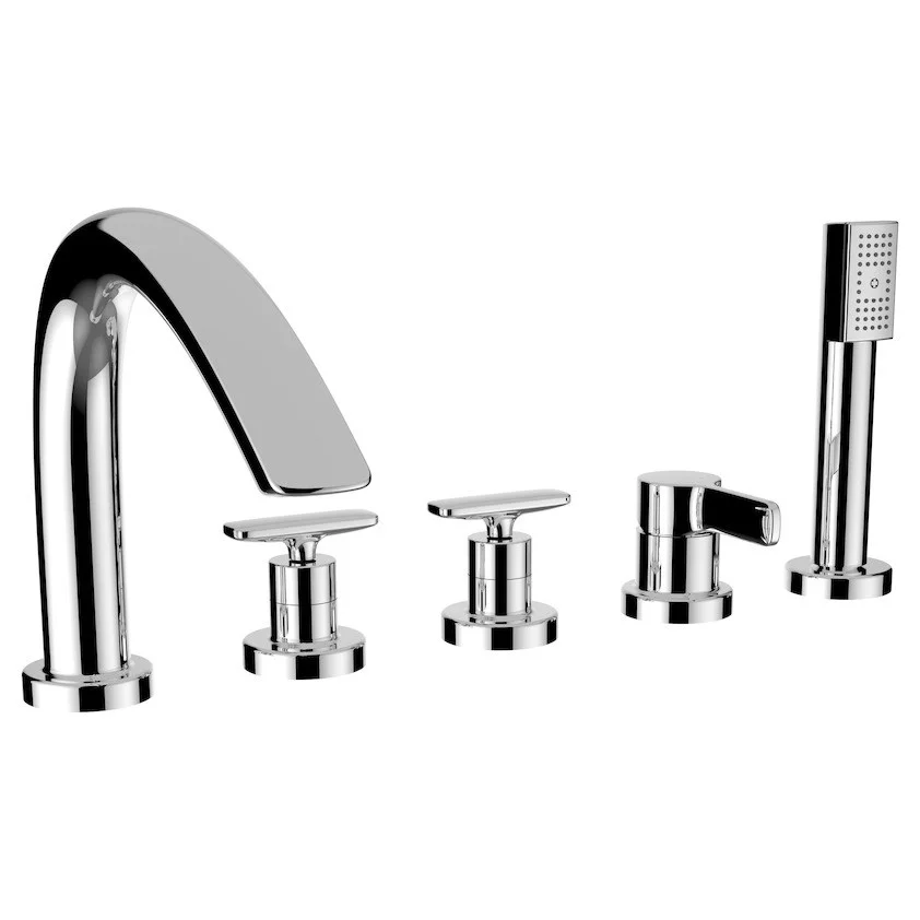 Смеситель на борт ванны Laufen Сurveprime, 225мм 3.2270.5.904.284.1 Смеситель на борт ванны Laufen Сurveprime, 225мм 3.2270.5.904.284.1