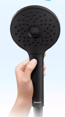 Душевая система ARROW AMG13SH848U2BC, с термостатом, черный матовый Душевая система ARROW AMG13SH848U2BC, с термостатом, черный матовый