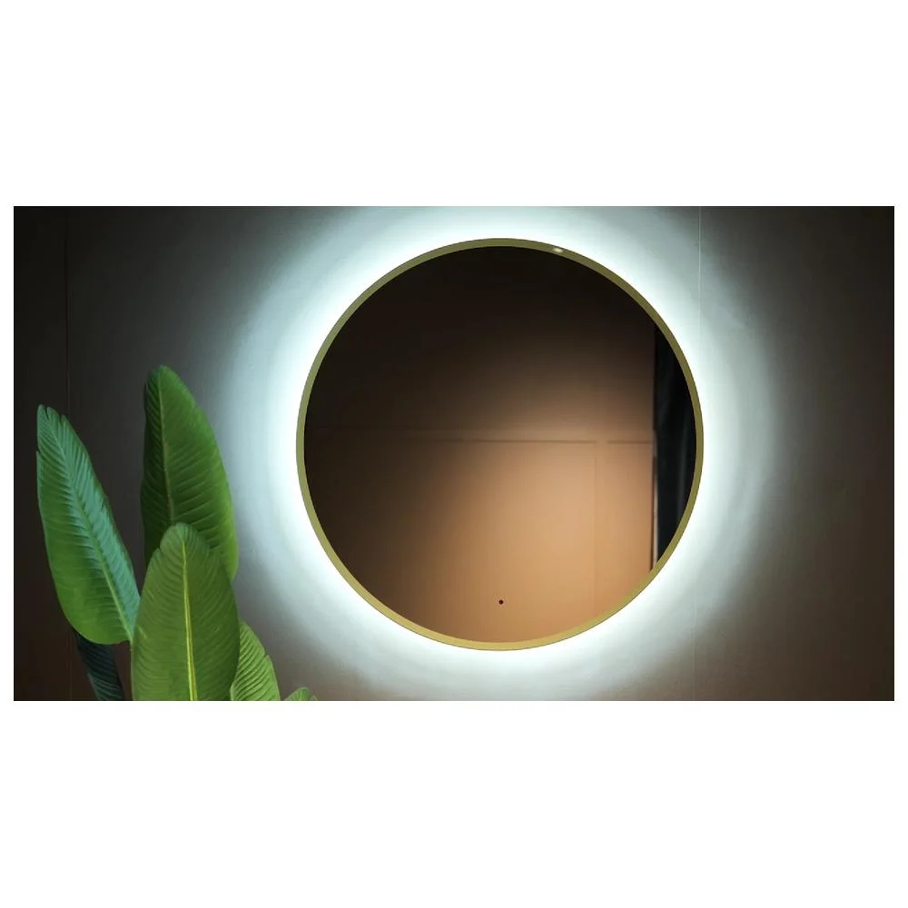 Зеркало Silver Mirrors Monaco-GOLD LED-00002767 d1000 бесконтактный сенсор — Изображение 16