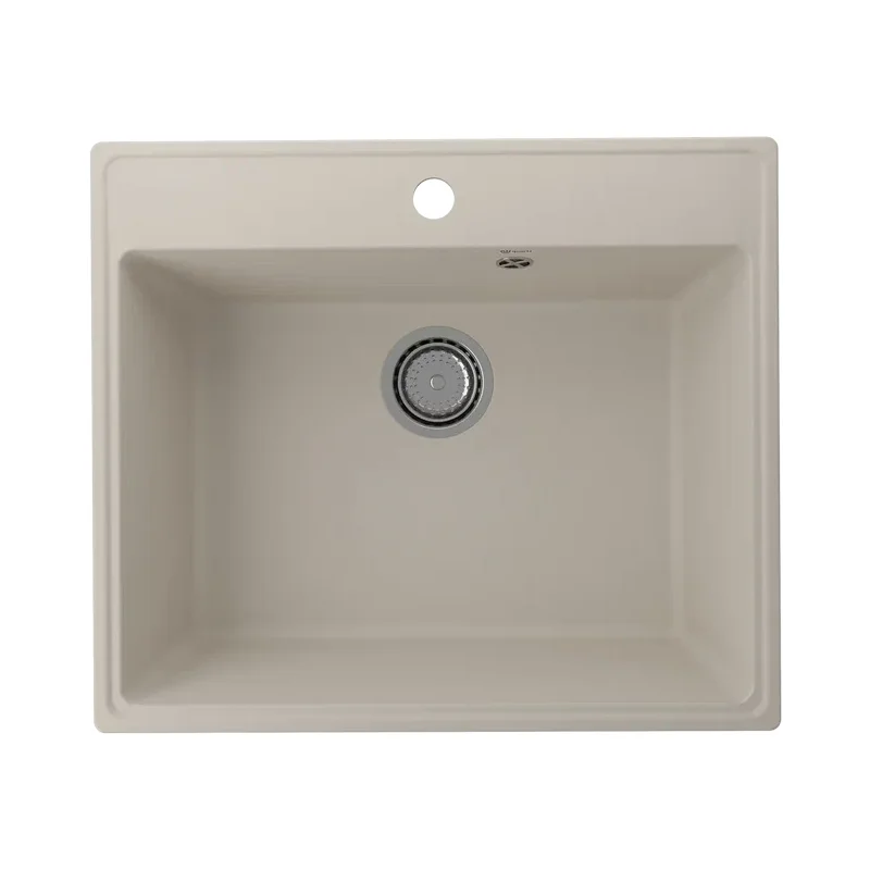 Кухонная мойка Ulgran Quartz Forte 580-02 лен — Изображение 1