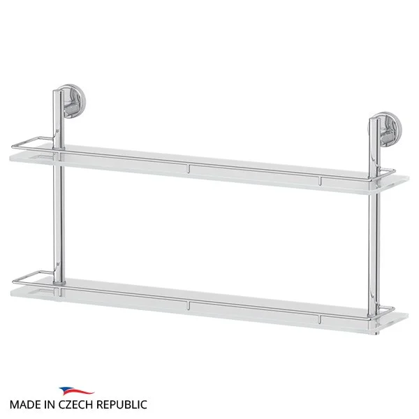 Полка FBS Luxia LUX 066 длина 70 см двойная Полка FBS Luxia LUX 066 длина 70 см двойная