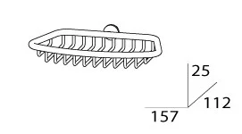 Мыльница FBS Universal UNI 043, для штанги Мыльница FBS Universal UNI 043, для штанги