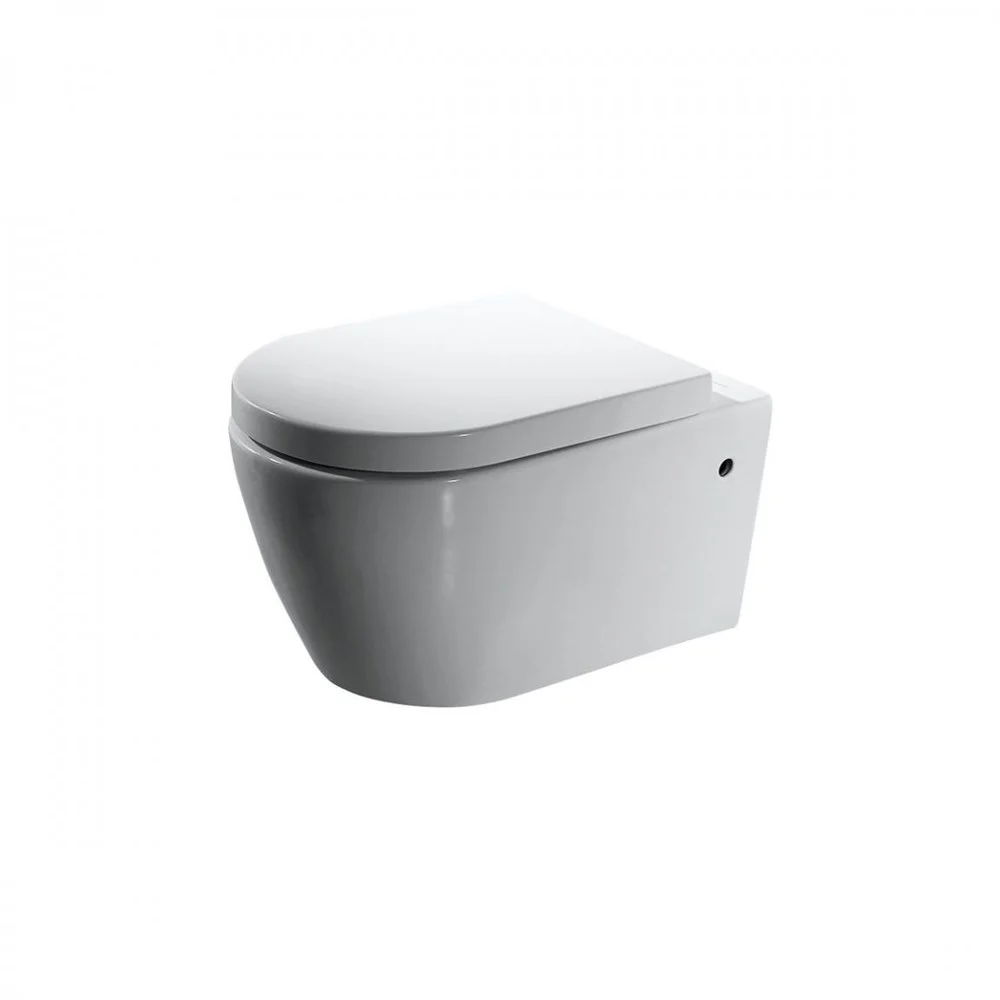 Унитаз подвесной Bravat Gina C2190UW-ENG с сиденьем Унитаз подвесной Bravat Gina C2190UW-ENG с сиденьем