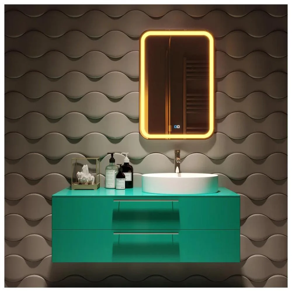 Зеркало Silver Mirrors Malta-RGB 550х800 LED-00002511 сенсорный выключатель мульти-цвет — Изображение 16