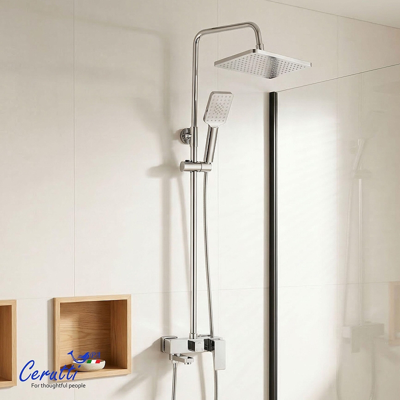 Душевая система Ceruttispa CLELIA RS CT12054 из латуни, хром — Изображение 7