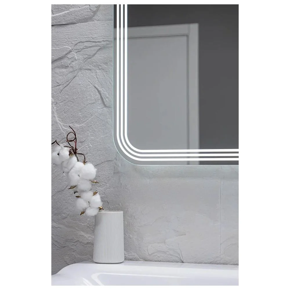 Зеркало Silver Mirrors MaryS 600х800 LED-00003117 бегущий свет сенсорный выключатель — Изображение 11