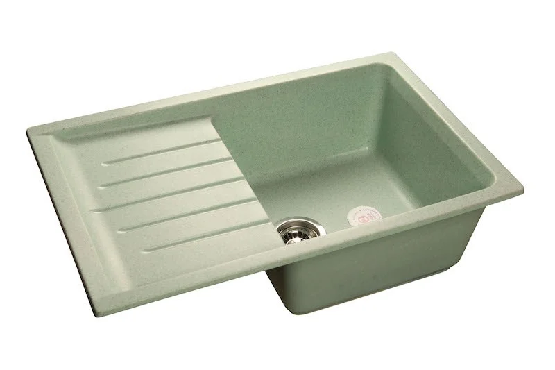 Кухонная мойка GranFest Practic P-760 L сал салатовый Кухонная мойка GranFest Practic P-760 L сал салатовый