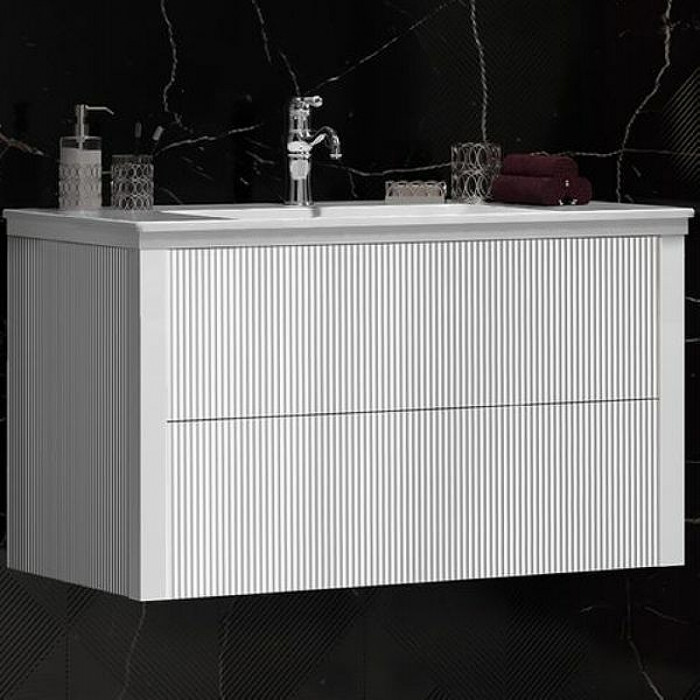 Тумба под раковину Opadiris Рубинно 80 подвесная, Белый глянцевый (под раковину Dreja Эйфория 80) 00-00007341 Тумба под раковину Opadiris Рубинно 80 подвесная, Белый глянцевый (под раковину Dreja Эйфория 80) 00-00007341