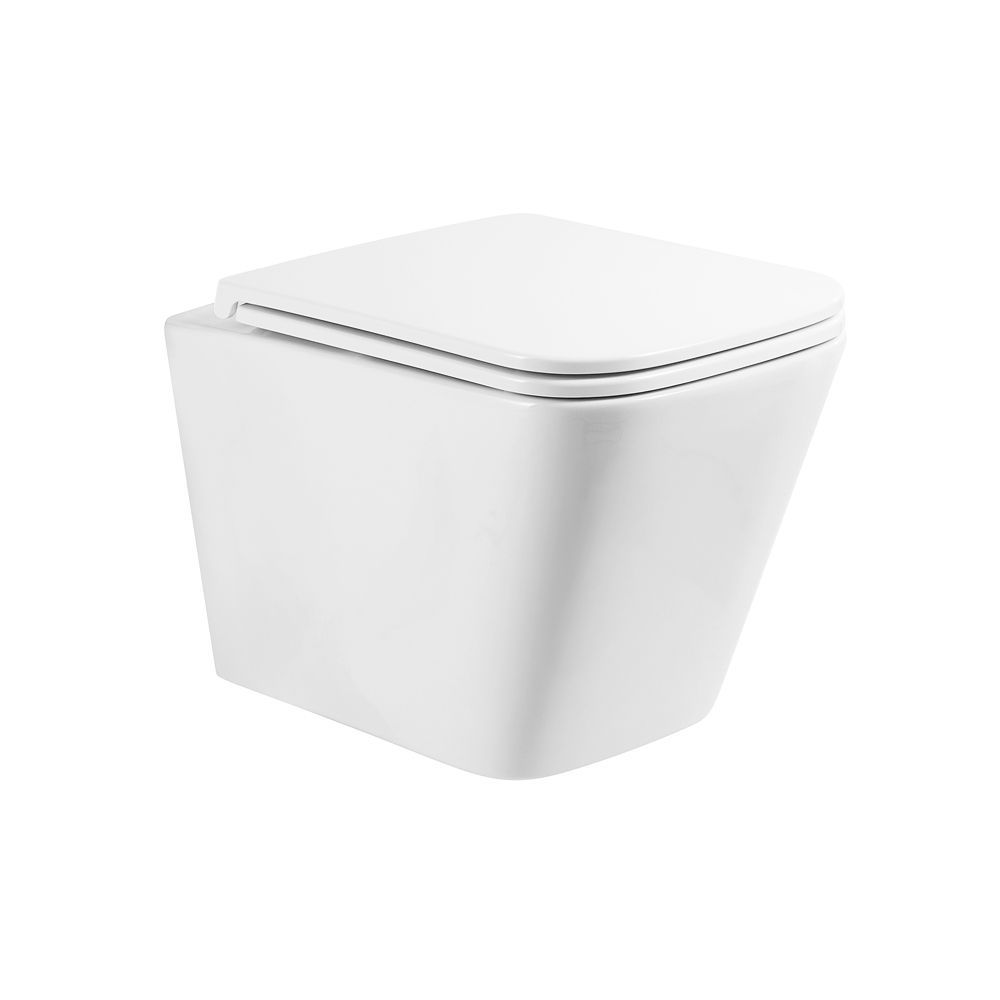 Унитаз подвесной BelBagno ARDENTE-R BB520CH-TOR/SC безободковый c сиденьем Унитаз подвесной BelBagno ARDENTE-R BB520CH-TOR/SC безободковый c сиденьем