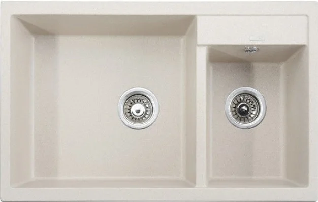Кухонная мойка Kaiser двойная Песочный мрамор KG2M-8050-SB Кухонная мойка Kaiser двойная Песочный мрамор KG2M-8050-SB