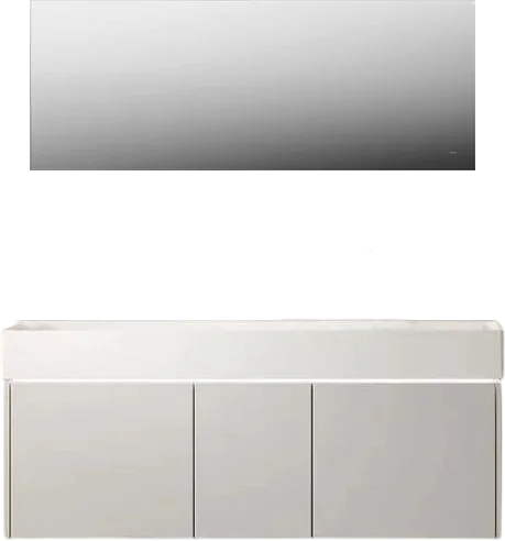 Зеркало Kerama Marazzi Vetrata S 450х1170 мм VE.S.mi.117\WHT сенсор со сменой цвета подсветки и антизапотевание, белое — Изображение 6