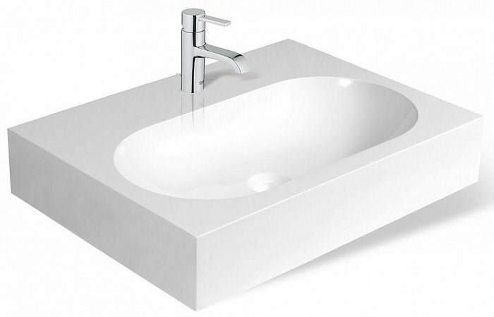 Раковина Эстет Ника 61 из литьевого мрамора ФР-00000795 Раковина Эстет Ника 61 из литьевого мрамора ФР-00000795