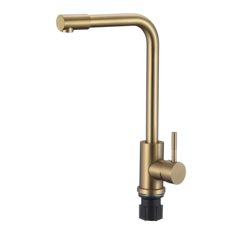 Смеситель для кухни Fmark FS8233C бронза — Изображение 1