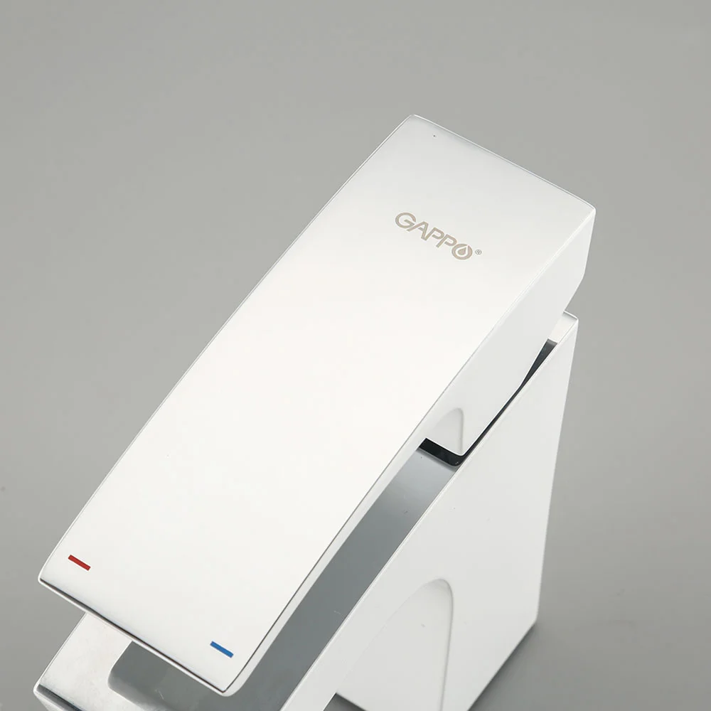 Смеситель для биде GAPPO G5007-8 белый/хром — Изображение 7