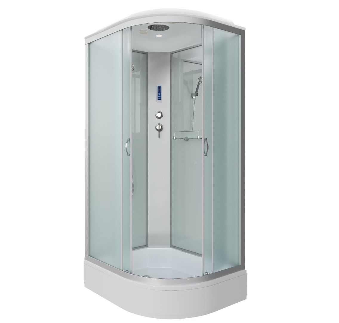 Душевая кабина Niagara Classic NG-33094-14LP (1000х900х2150) средний поддон (26см) стекло матовое 330944LP Душевая кабина Niagara Classic NG-33094-14LP (1000х900х2150) средний поддон (26см) стекло матовое 330944LP