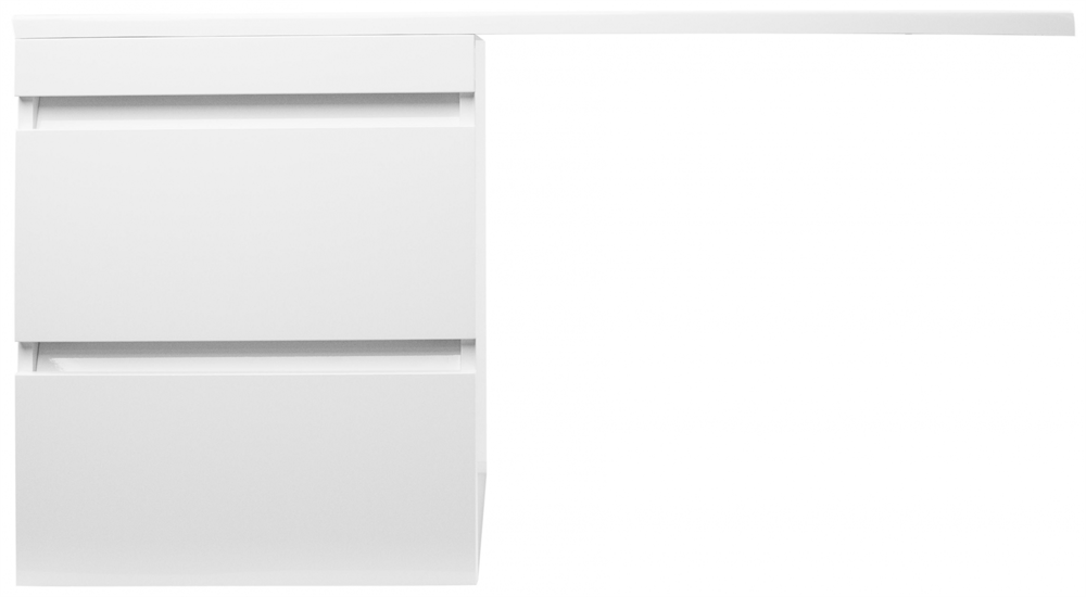 Тумба под раковину Style Line Даллас 115, люкс PLUS, белый СС-00000651 Тумба под раковину Style Line Даллас 115, люкс PLUS, белый СС-00000651