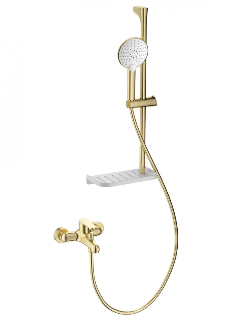 Смеситель для ванны Wonzon & Woghand брашированное золото (WW-AE3201-BG) Смеситель для ванны Wonzon & Woghand брашированное золото (WW-AE3201-BG)