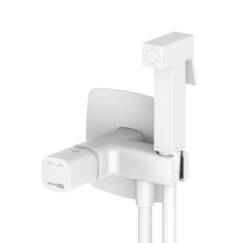 Гигиенический душ WasserKRAFT Saale 9538 белый Гигиенический душ WasserKRAFT Saale 9538 белый