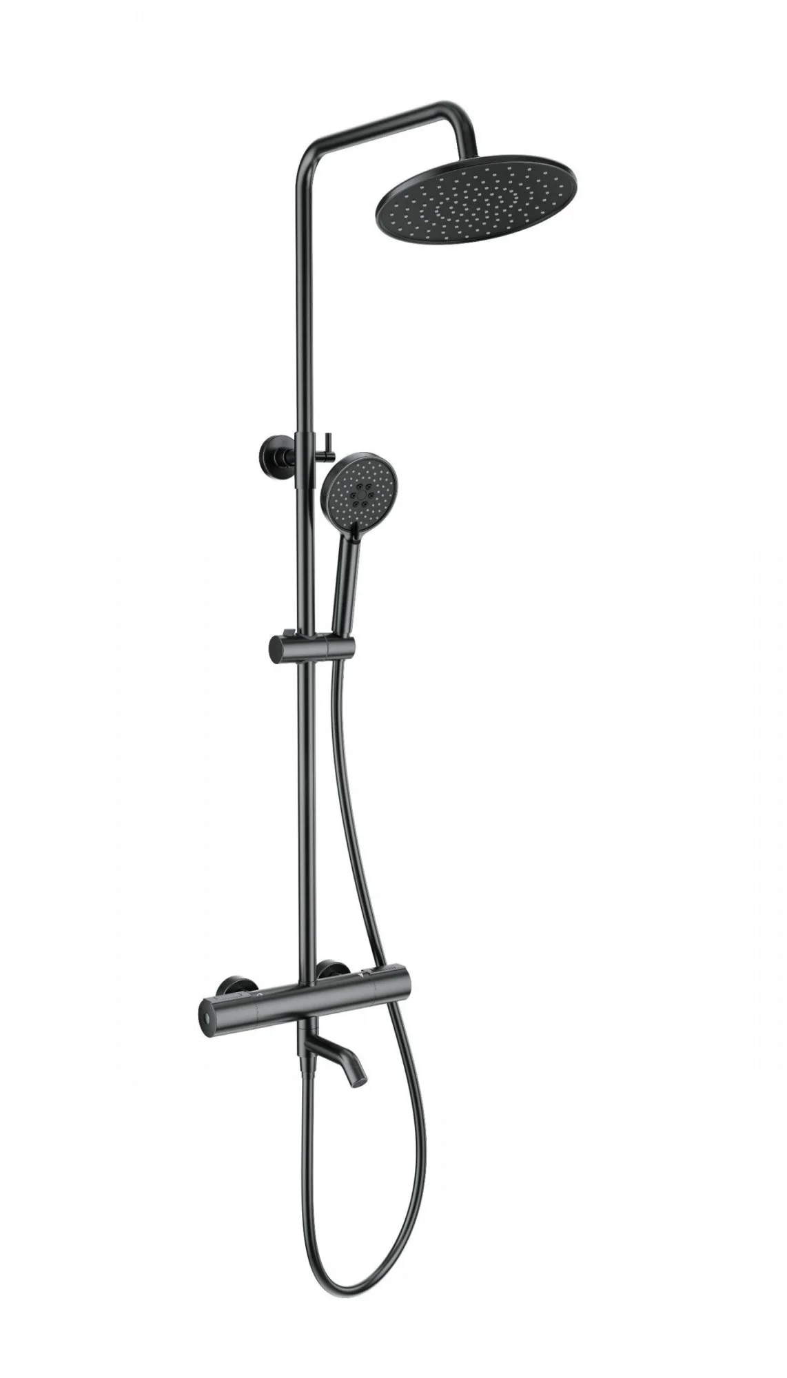 Душевая система Wonzon & Woghand с термостатом, темный графит (WW-A3006-T1-BGG) Душевая система Wonzon & Woghand с термостатом, темный графит (WW-A3006-T1-BGG)
