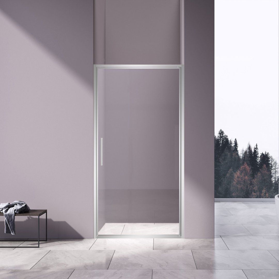 Душевая дверь Vincea Slim 8mm VDP-4SL100CL, хром, стекло прозрачное Душевая дверь Vincea Slim 8mm VDP-4SL100CL, хром, стекло прозрачное