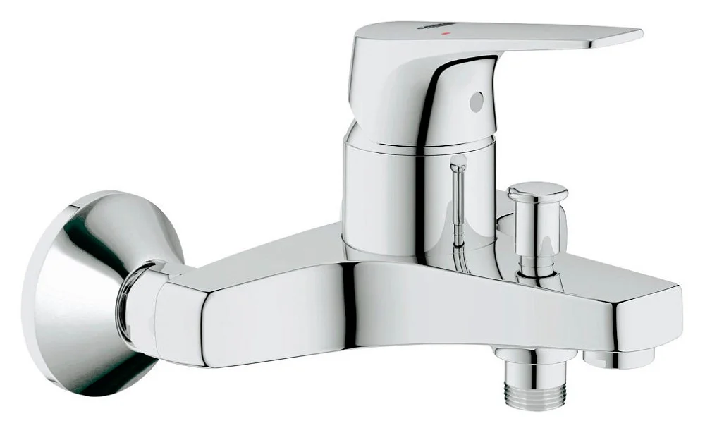 Смеситель для ванны GROHE BauFlow, хром (32811000) Смеситель для ванны GROHE BauFlow, хром (32811000)