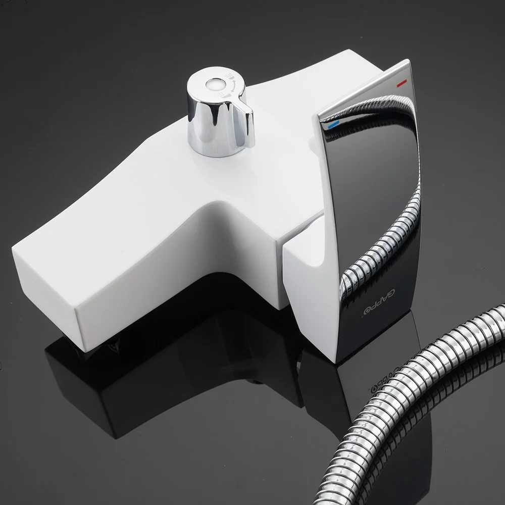 Смеситель для ванны GAPPO G2207-7 белый — Изображение 10