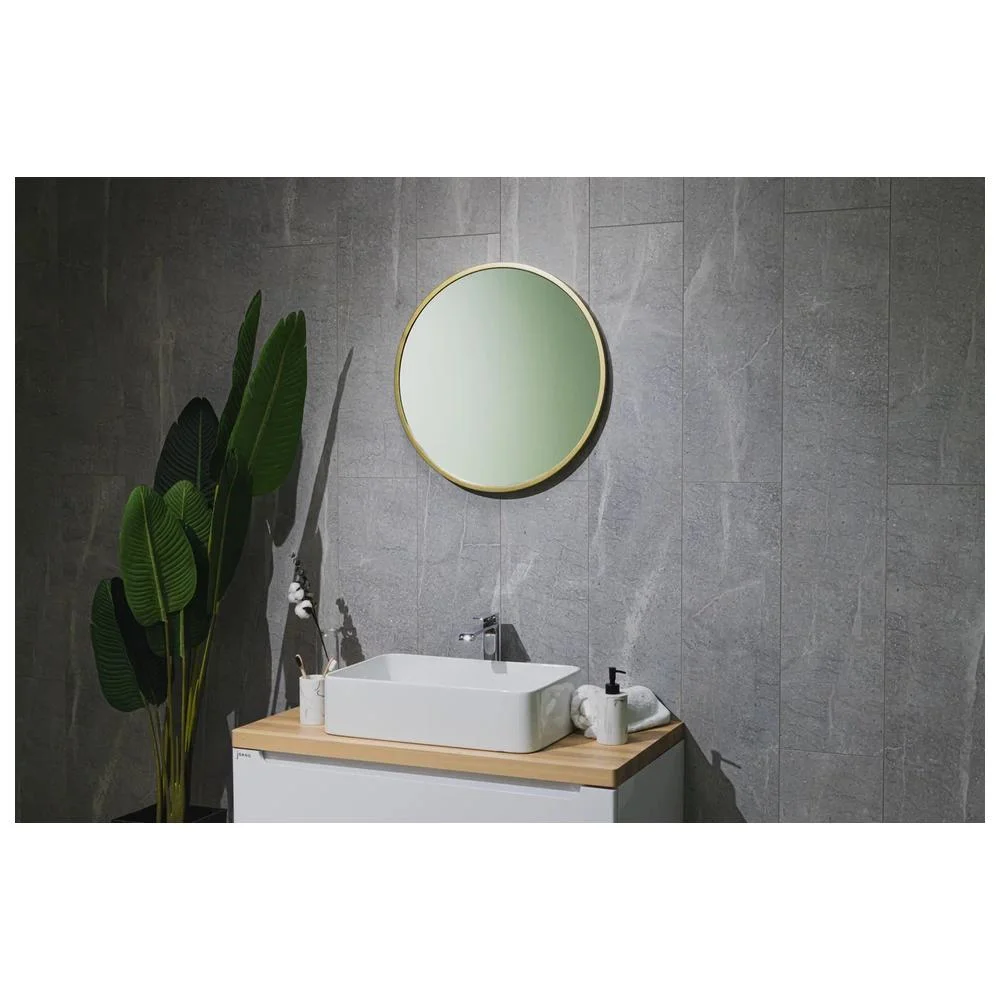 Зеркало Silver Mirrors Glory LED-00003075 D600 металлическая рама золото — Изображение 4