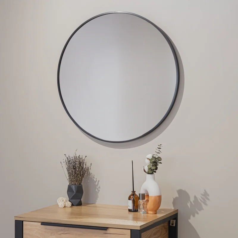 Зеркало Silver Mirrors Selena ФР-00002568 D800 алюминиевый профиль черный — Изображение 3