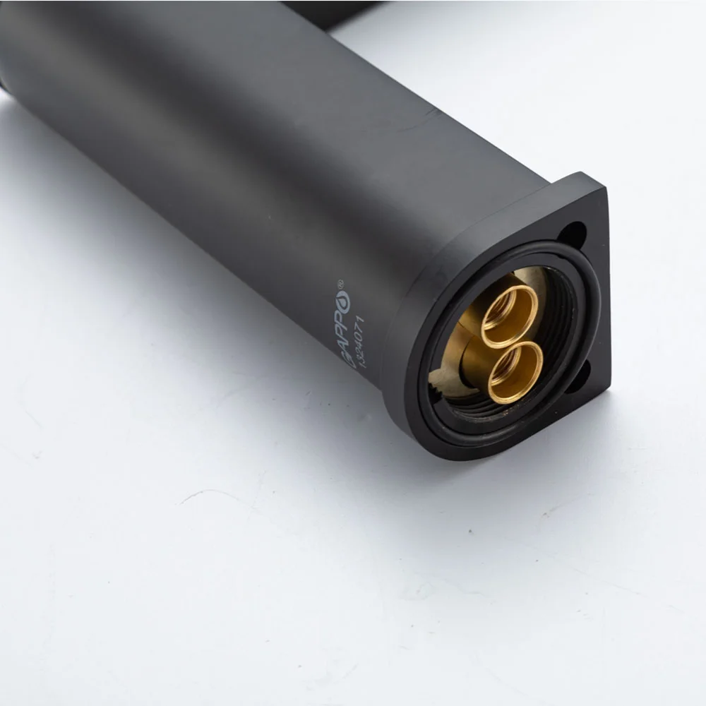 Смеситель для раковины Gappo G1010-6 черный — Изображение 9