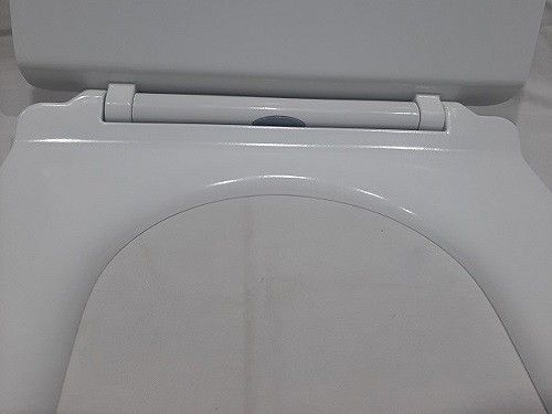 Унитаз приставной CeramaLux 217D белый с крышкой микролифт Унитаз приставной CeramaLux 217D белый с крышкой микролифт