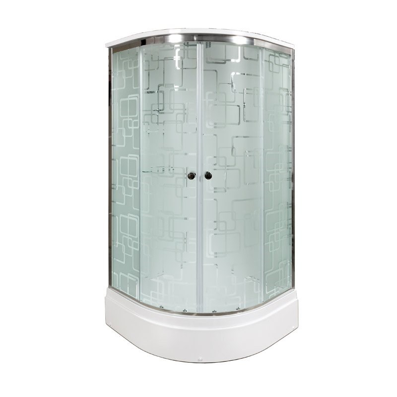 Душевая кабина Dto EM2710 (EM2710GM+EL) 100x100 см с гидромассажем и электрикой Душевая кабина Dto EM2710 (EM2710GM+EL) 100x100 см с гидромассажем и электрикой