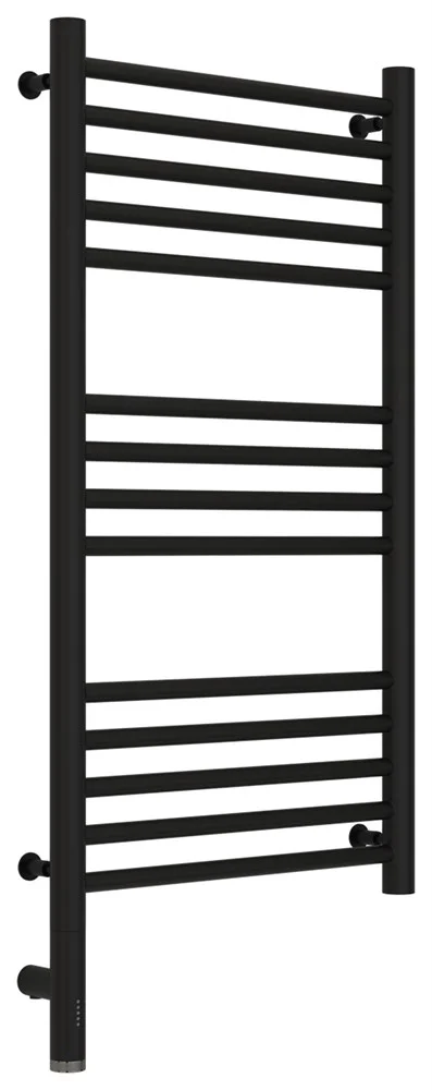 Полотенцесушитель электрический Сунержа Богема 3.0 прямая 800х400 МЭМ левый 31-5804-8040 Матовый чер Полотенцесушитель электрический Сунержа Богема 3.0 прямая 800х400 МЭМ левый 31-5804-8040 Матовый чер