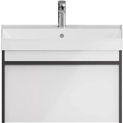 Тумба под раковину Kerama Marazzi Modula MOD.70.1+1\AR подвесная 70 арабика — Изображение 3