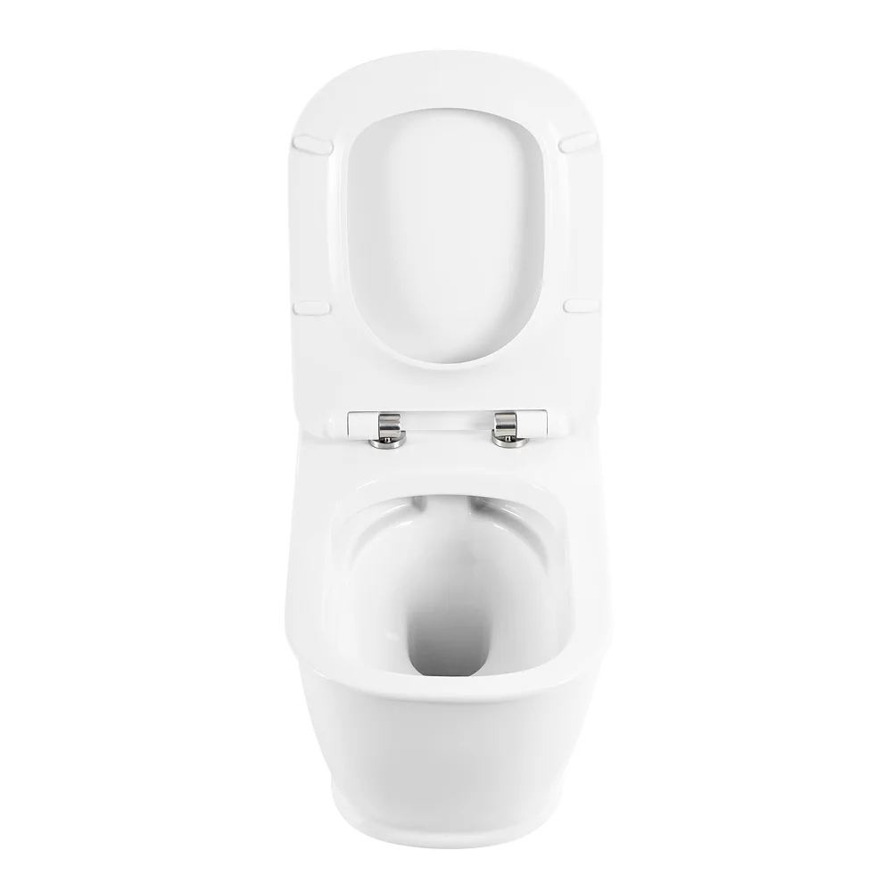 Унитаз подвесной BelBagno PRADO BB10150CH/BB10150SC безободковый с сиденьем — Изображение 6