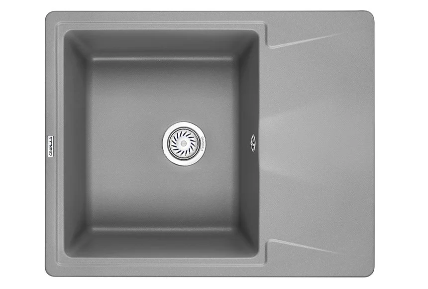 Кухонная мойка Granula 6201, АЛЮМИНИУМ, кварц 620х500 Кухонная мойка Granula 6201, АЛЮМИНИУМ, кварц 620х500
