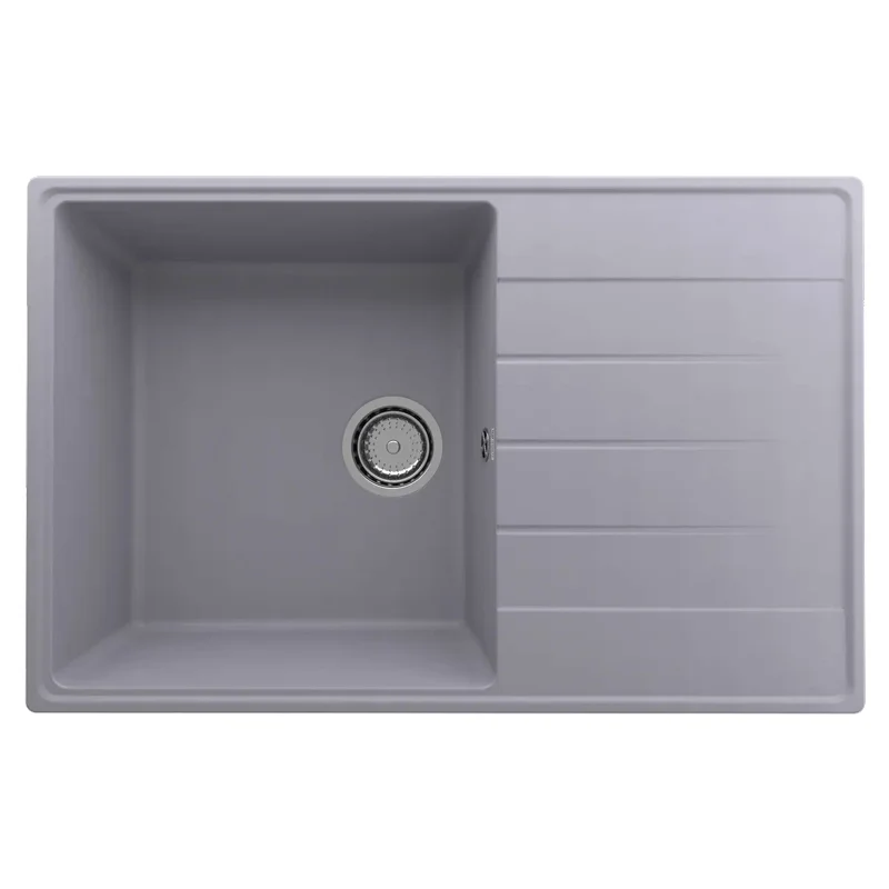 Кухонная мойка Ulgran Quartz Prima 780-05 бетон — Изображение 1