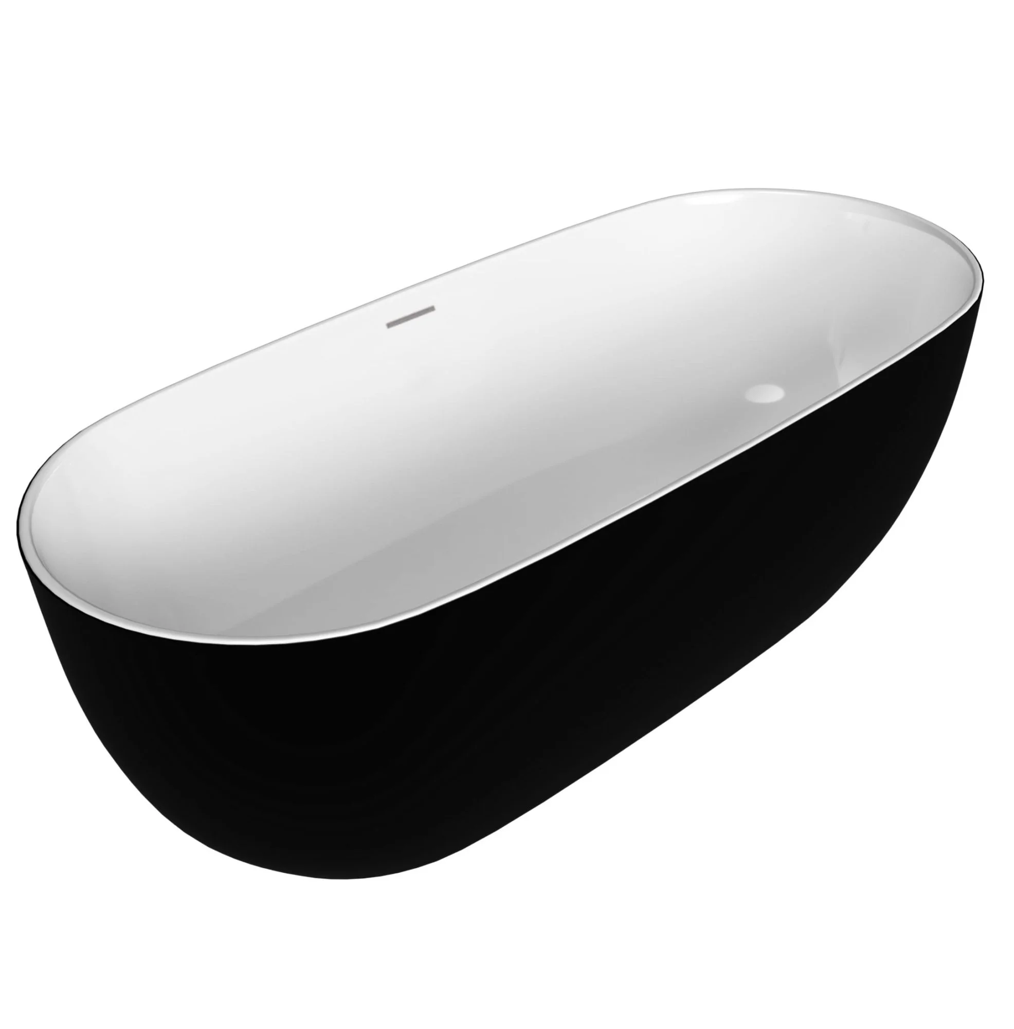 Ванна отдельностоящая GROSSMAN GR-2501M Black Classic (170x80x58) Ванна отдельностоящая GROSSMAN GR-2501M Black Classic (170x80x58)