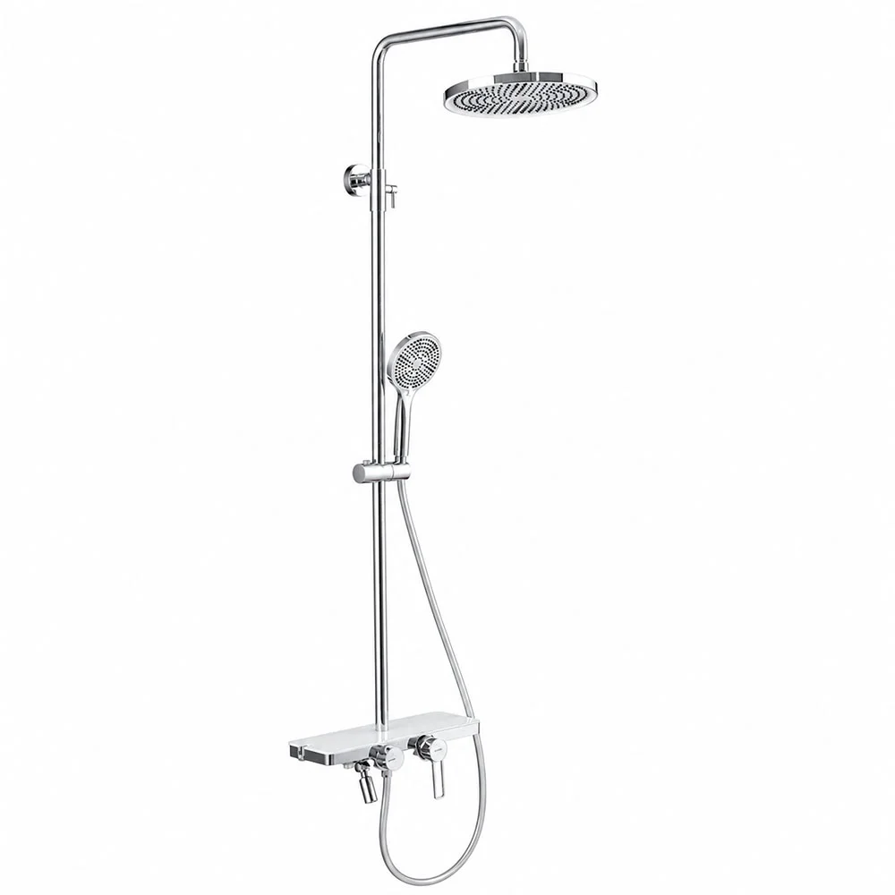 Душевая система GAPPO G2496-20 хром/белый — Изображение 1
