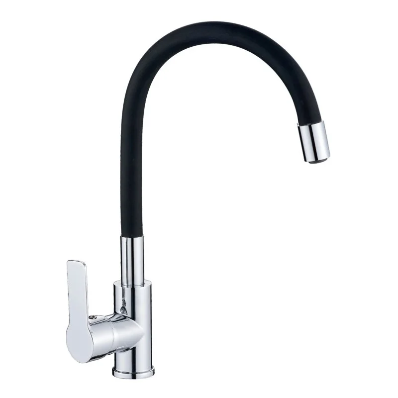 Смеситель для кухни Haiba HB70112-7 черный — Изображение 1
