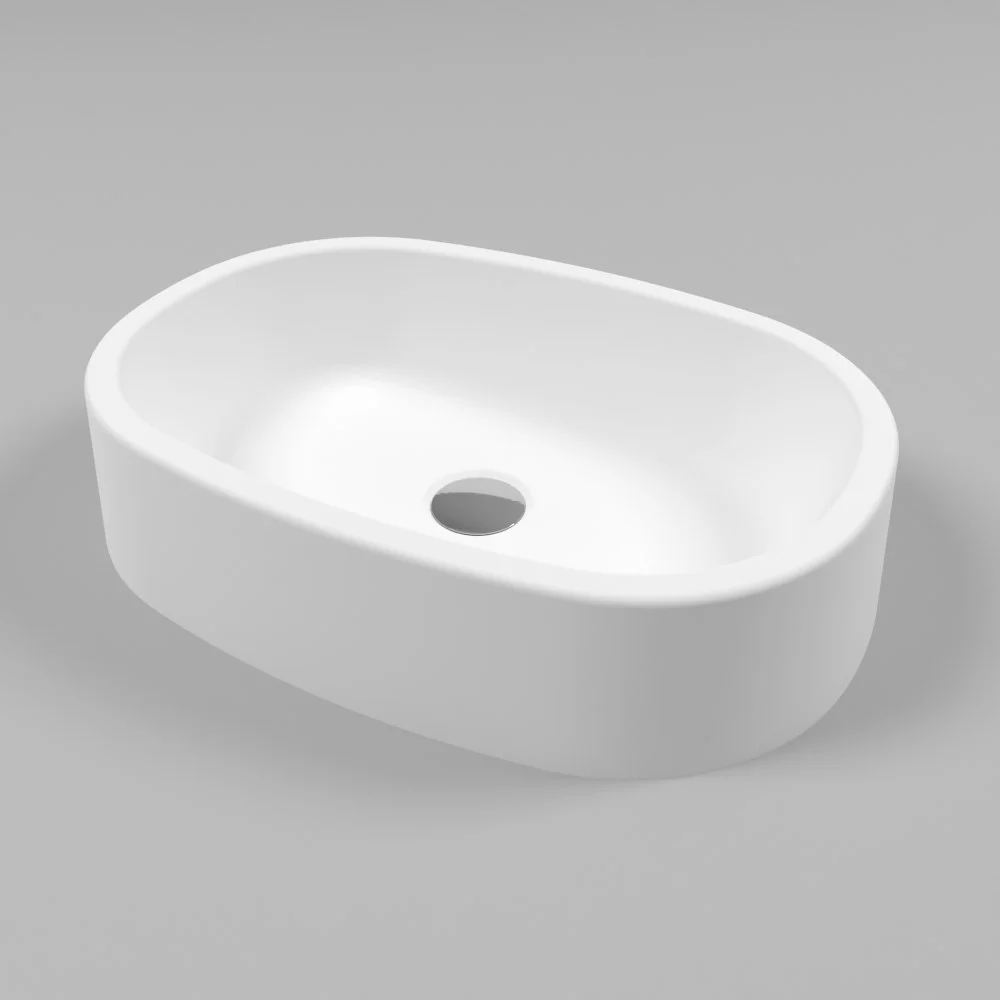 Раковина WHITECROSS Obsidian A 50x35 (белый мат) 0733.050035.200 Раковина WHITECROSS Obsidian A 50x35 (белый мат) 0733.050035.200