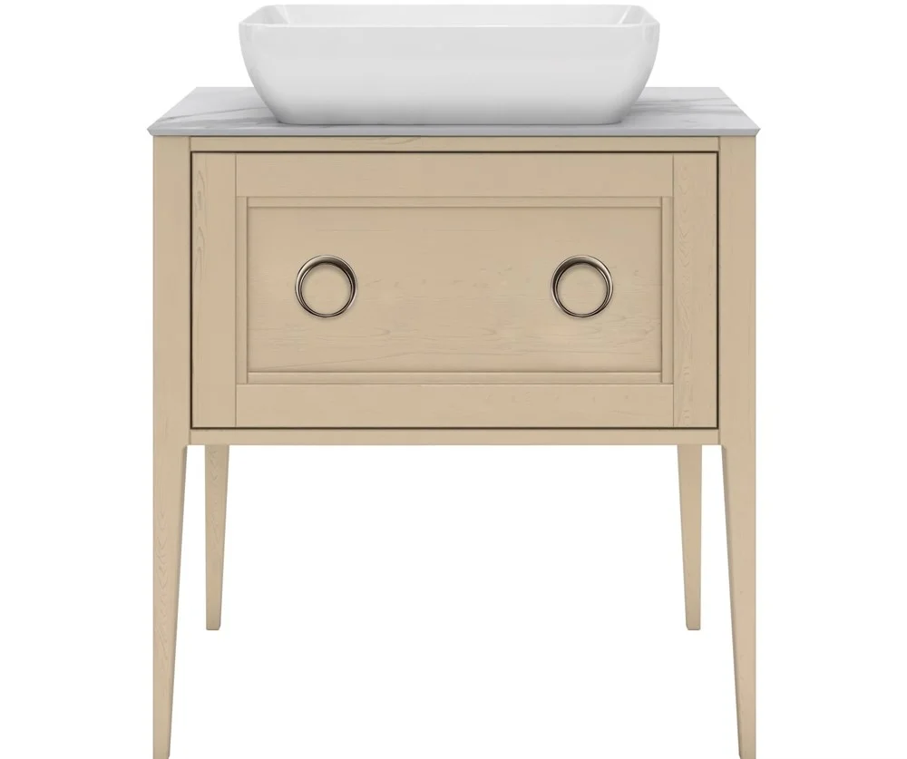 Тумба под раковину Kerama Marazzi PLAZA Classic Neo напольная с ящиками 80, капучино матовая PL.CN.8 PL.CN.80.1+1\CAP.M Тумба под раковину Kerama Marazzi PLAZA Classic Neo напольная с ящиками 80, капучино матовая PL.CN.8 PL.CN.80.1+1\CAP.M