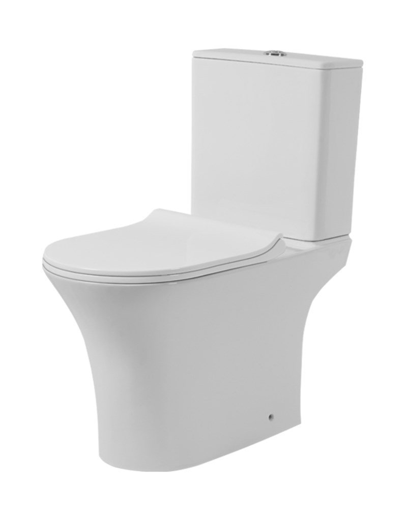 Унитаз напольный Orange C01-000W безободковый, сиденье с микролифтом Унитаз напольный Orange C01-000W безободковый, сиденье с микролифтом